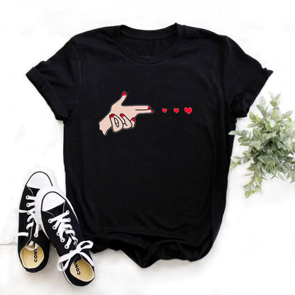 Dragon Print Women Tshirt Polyester Casual Funny T Shirt Gift for Lady Yong Girl Top Tee